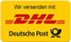 Wir versenden mit DHL | Deutsche Post